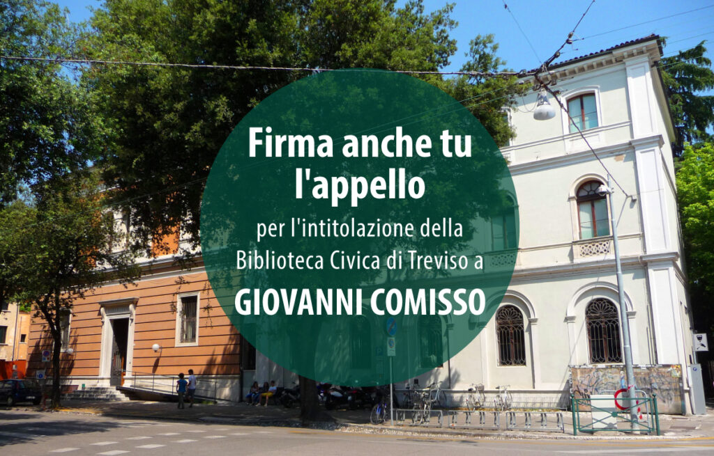 “Dedichiamo a Giovanni Comisso la Biblioteca Civica di Borgo Cavour”: l’appello all’Amministrazione Comunale delle associazioni culturali trevigiane