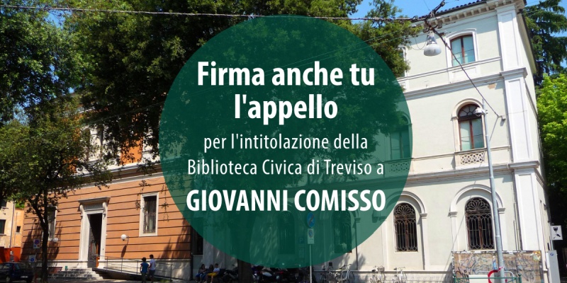 "Dedichiamo a Giovanni Comisso la Biblioteca Civica di Borgo Cavour": l'appello all'Amministrazione Comunale delle associazioni culturali trevigiane