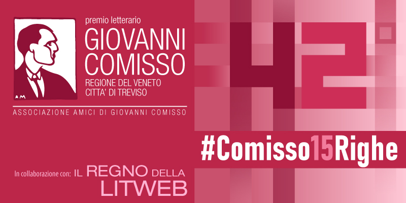 I tre vincitori del #comisso15righe alla sesta edizione