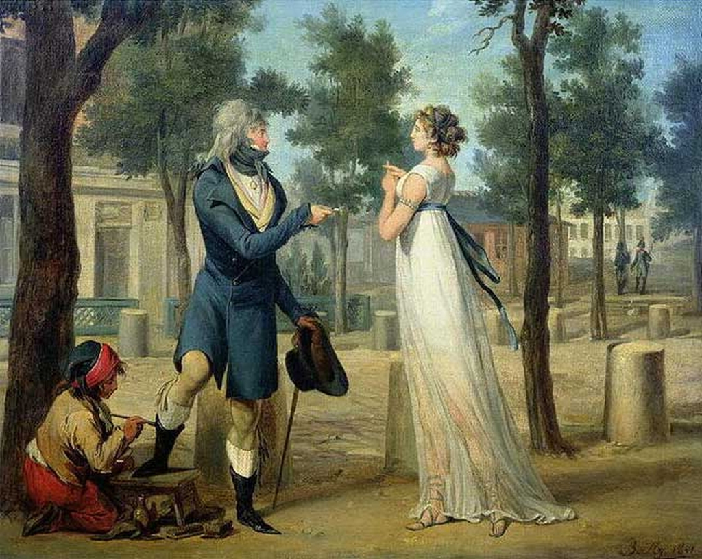 Un Incredibile e una Meravigliosa (di Louis-Léopold Boilly)