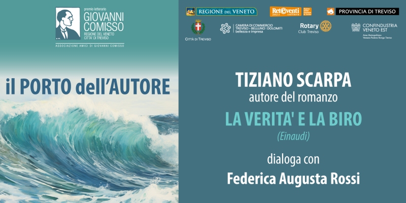 Il Porto dell'Autore. Federica Augusta Rossi dialoga con Tiziano Scarpa